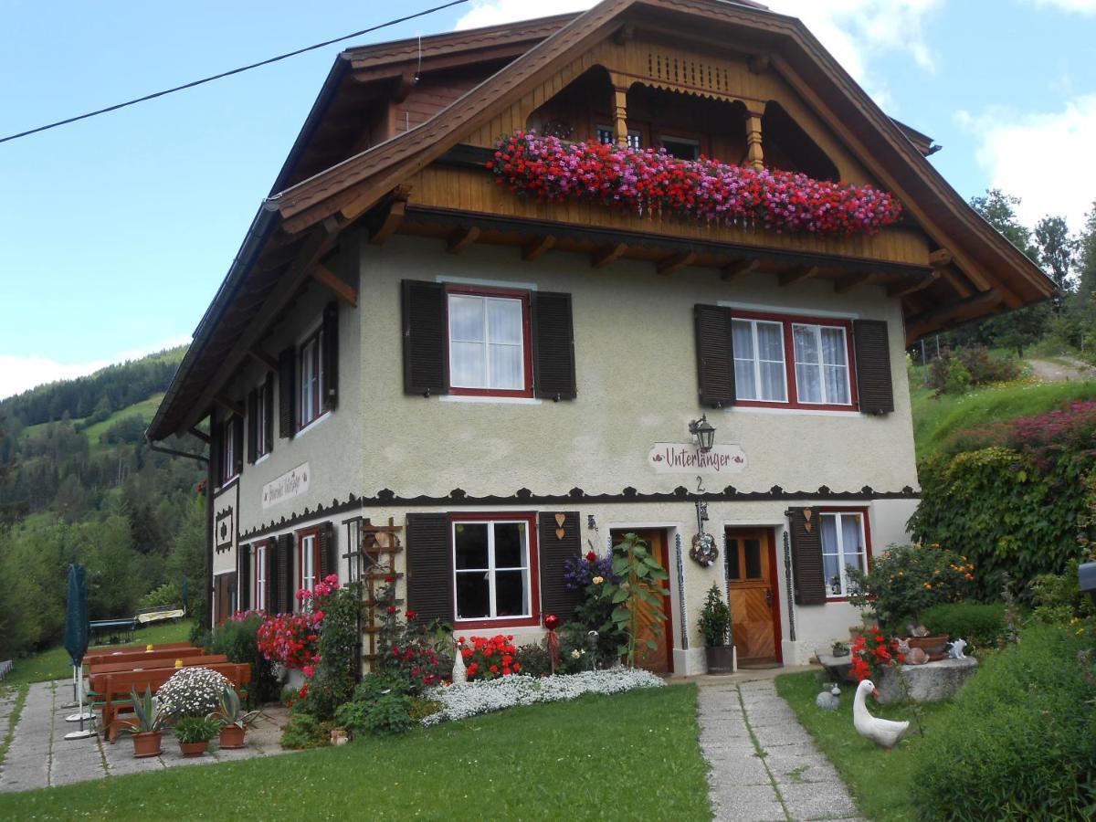 Gaestehaus Unterlaenger- Lass Die Seele Lachen Krems in Kaernten Exterior foto
